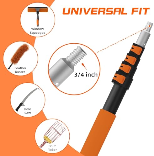 30FT Reach Pole Saws for Tree Trimming, Manual Pole Saw - Image 7