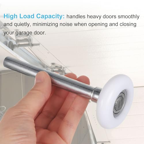 uxcell 10pcs 1.8" Nylon Garage Door Rollers for 2" Garage Track - Image 7