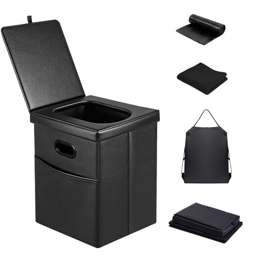 Panmout XL 16.5" Portable Toilet for Adults, Folding - Image 2