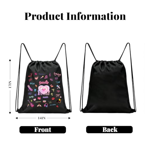 Katsye Bag Backpack Drawstring Bag Sports Gym Sackpack - Image 4