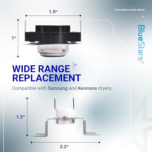 [Upgraded] BlueStars DC96-00887A Dryer Thermal Fuse - Image 3