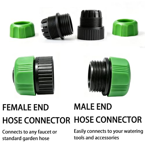 Cuckoo 1/2" Soaker Hose Fittings Repair Kit-Repair Connector 6PCS - Image 3