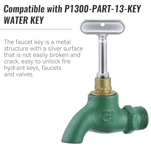 Dreyoo 3/8'' Hydrant Key Compatible with Zurn | Home Repair - Image 5