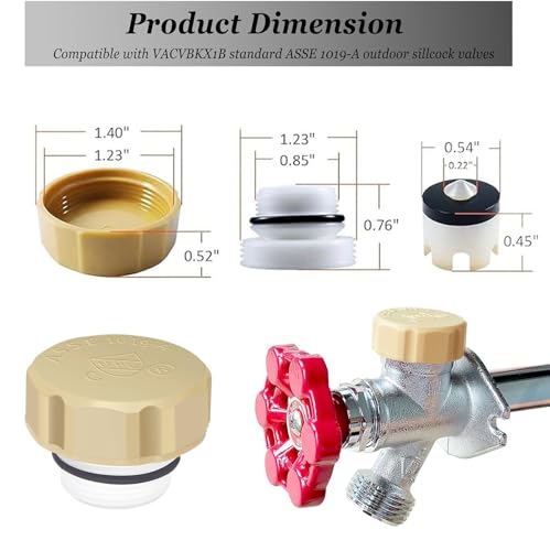 ASSE 1019-A Vacuum Breaker Replacement Kit, Outdoor Faucet - Image 4
