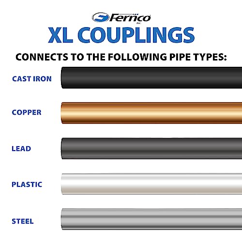 Fernco XL 1056-332 Flexible Pipe Coupling 3” – Extra-Long - Image 5