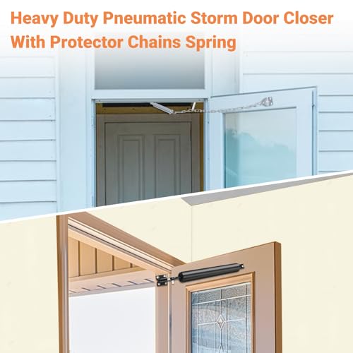 Storm Door Closer, 2PCS Heavy Duty Screen Door Closers - Image 8