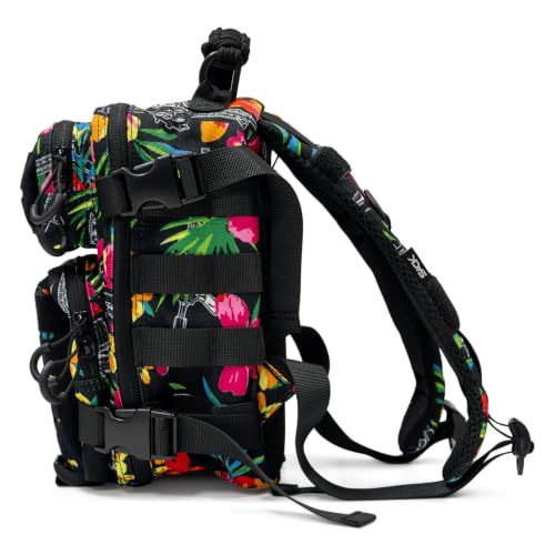 Combat Iron 10L Compact Tactical Backpack - Tactical Hawaiian - Image 8