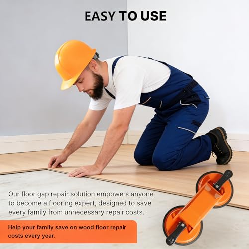 Floor Gap Repair Tool,Heavy Duty Floor Gap Fixer Suction Cup Tool - Image 5