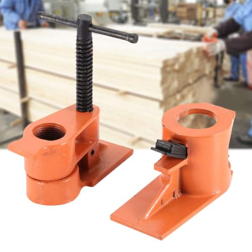 Heavy Duty 1 inch Pipe Clamp, Jaws Vise Fixture Set | Hand Tools - Image 3