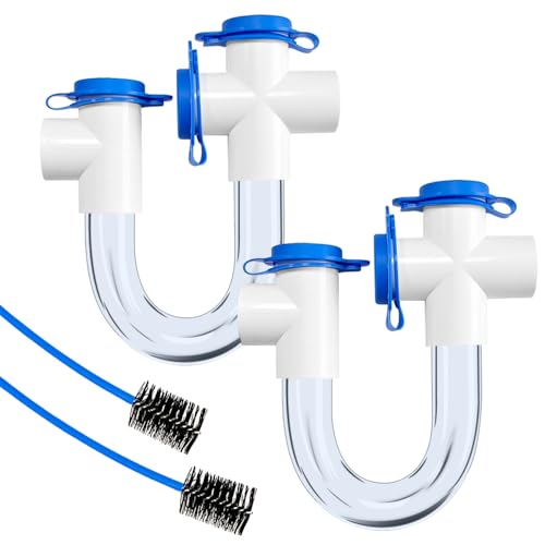 2 PACK Condensate U Trap 3/4 Inch SCH40 PVC Pipe Fitting - Image 2