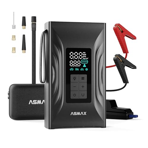 ASMAX T20 Jump Starter with Air Compressor, Jump Box - Image 2