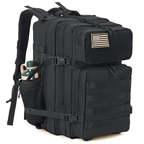QT&QY 45L Tactical backpack & Tactical Toiletry Bag - Image 3