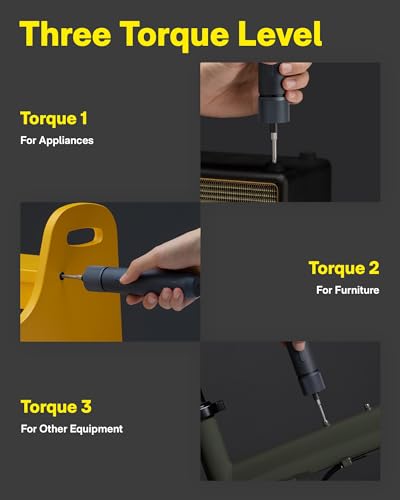 HOTO 25-Piece Upgraded Electric Screwdriver Kit, Cordless | Hand Tools - Image 4