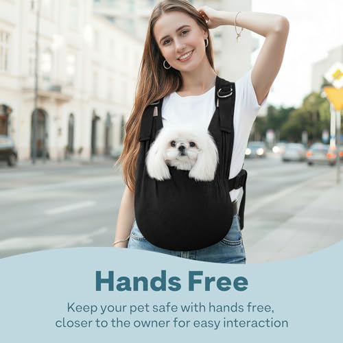 Supet Dog Sling Carrier for Small Pet, 95% Cotton | Pet Essentials - Image 4