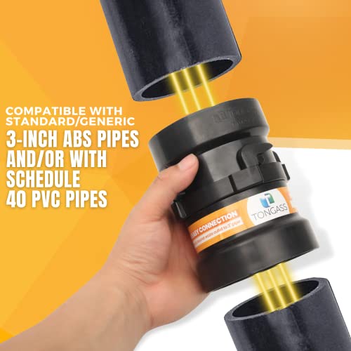 TonGass (Combo Pack) RV Sewer Hose Fitting Adapter to PVC - Image 5