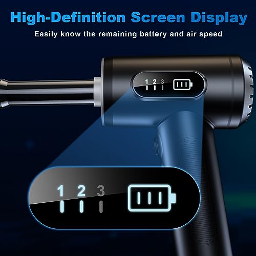 FRESMOL Compressed Air Duster, Rechargeable Cordless Electric Air - Image 5