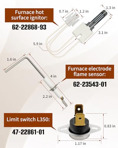 Furnace Hot Surface Ignitor Replacement Furnace Electrode - Image 4