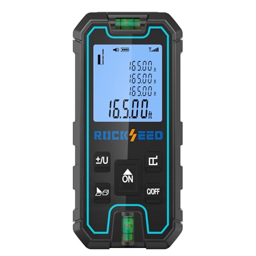 Laser Measuring Tool 165 Feet, RockSeed Portable Laser Measure - Image 2