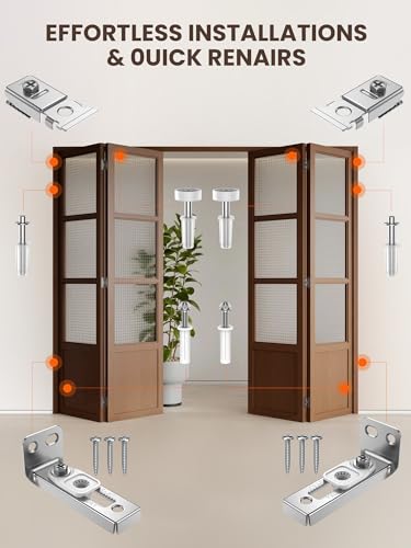 Bifold Door Hardware Repair Kit - 2 Pack Bi-fold Sliding | Home Repair - Image 4