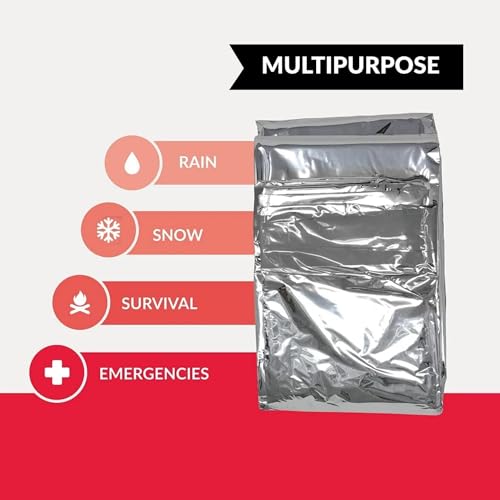 Emergency Rescue Blanket Outdoor Survival Blanket | Travel Essentials - Image 3