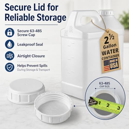 kitchentoolz 2.5 Gallon Water Jug & Used Oil Container - Image 6