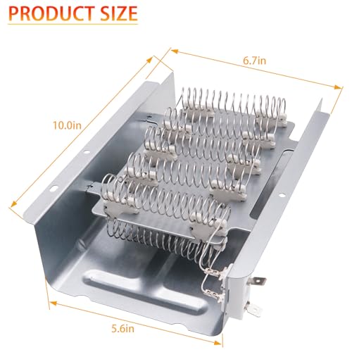MED6200KW0 MEDB755DW2 MEDB766FW0 Dryer Heating Element Kit - Image 3