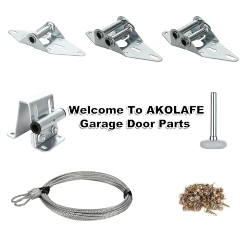 8PCS Garage Door Hinges #1#2#3#4 Heavy Duty 14 Gauge - Image 8