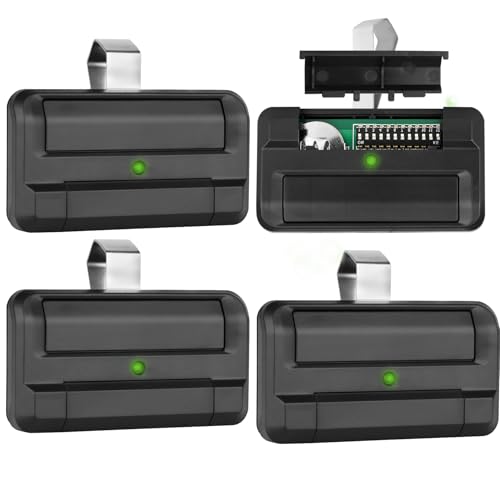4for Liftmaster 811LM 811LMX Gate Remote,12 dip Switch Garage - Image 2