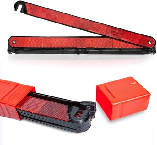 aikko Safety Triangle 6-Pack, Foldable Emergency Road Reflector - Image 6