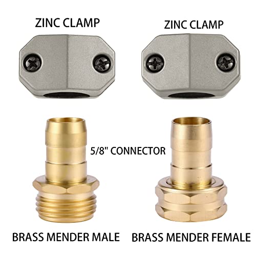 Garden Hose Repair Connector Fitting, Brass Mender Female | Hand Tools - Image 6