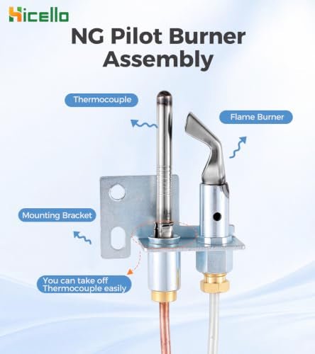 161156 Pilot Burner Assembly Compatible with Suburban SW6P SW10P - Image 4