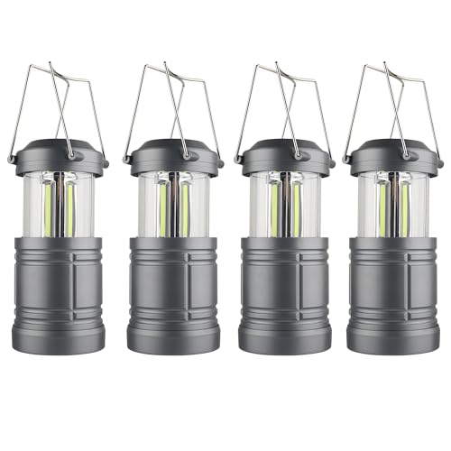 LED Camping Lantern, Battery Powered Hanging Lantern - Image 2