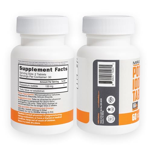 Potassium Iodide Tablets (60 Count) - Image 3