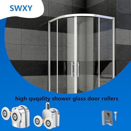 4Pcs Shower Door Roller 25mm Aluminum Alloy Shower Door - Image 3