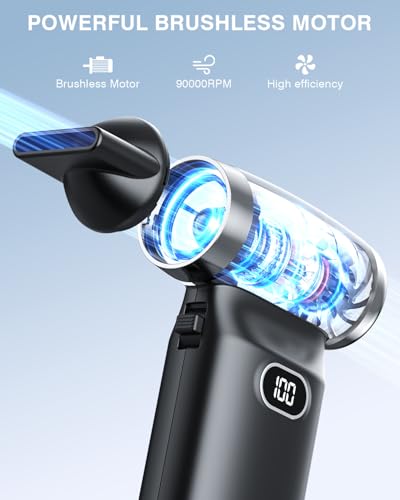 Compressed Air Duster Electric Blower Cordless Canned Air - Image 3