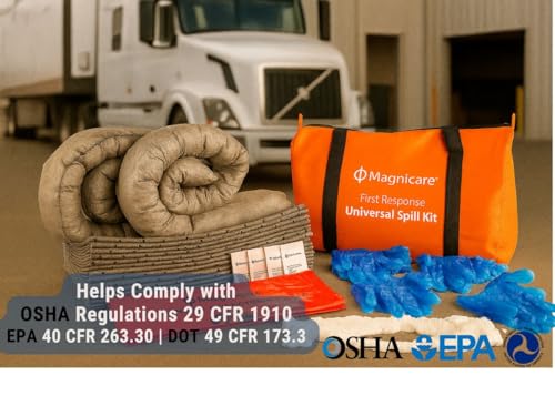 Spill Kit OSHA Approved - Biohazard Clean up Kit - Oil, Water & - Image 5