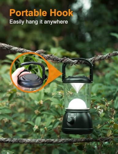 LED Camping Lantern Rechargeable, Up to 336H Running Time - Image 6