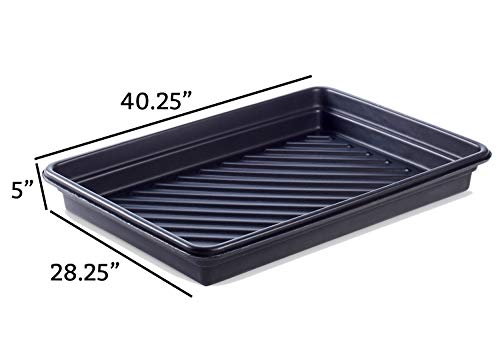 PIG Oil Drain Drip Pan for Garage - Rim to Rim Dimensions - Image 3