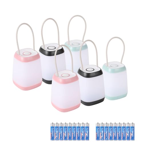 Hiingav 6 Pack LED Camping Light, 3 Modes BatteryPowered - Image 2
