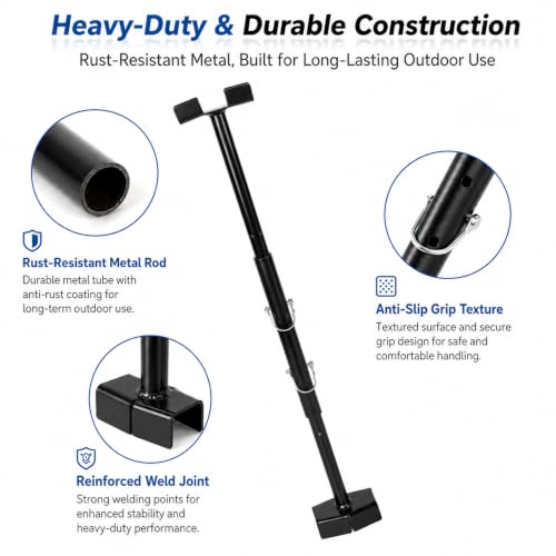 Adjustable Ball Valve Wrench with Long Handle & 2 Spare | Hand Tools - Image 5