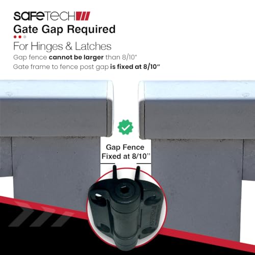 TopKlik Self Closing Gate Hinges | Self-Aligning Heavy Duty - Image 4