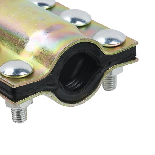 Oedema 2 Pcs 1 1/4inch Pipe Repair Clamp Water Pipe Clamp - Image 5