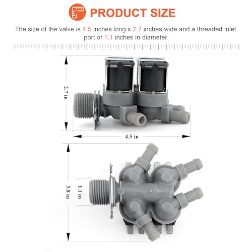 5220FR2008F Cold Water lnlet Valve by Beaquicy - Exact fit - Image 3