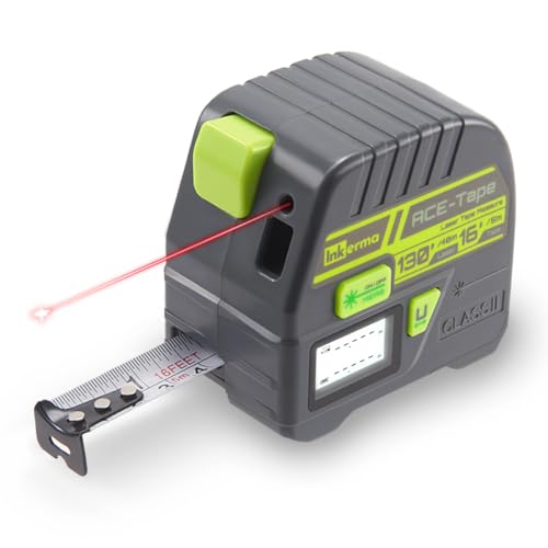 Laser Tape Measure 2-in-1, Inkerma 130Ft Laser Measurement - Image 2