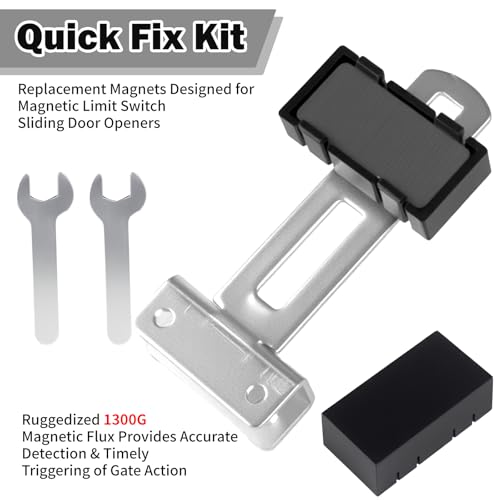 2-Pack Square Gate Magnet with Mounting Bracket & Wrench | Hand Tools - Image 5