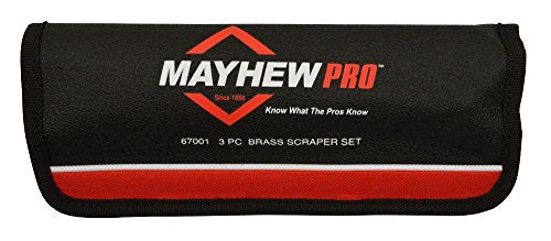 Mayhew 3 PC Brass Scraper Set