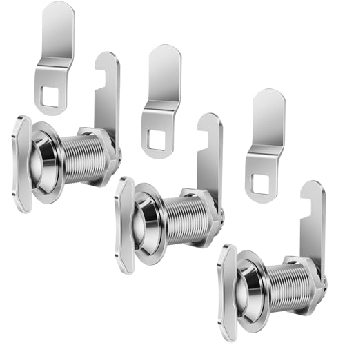 Thumb Operated Offset Cam Lock, 1" Cylinder Fits on 0.7" - Image 2