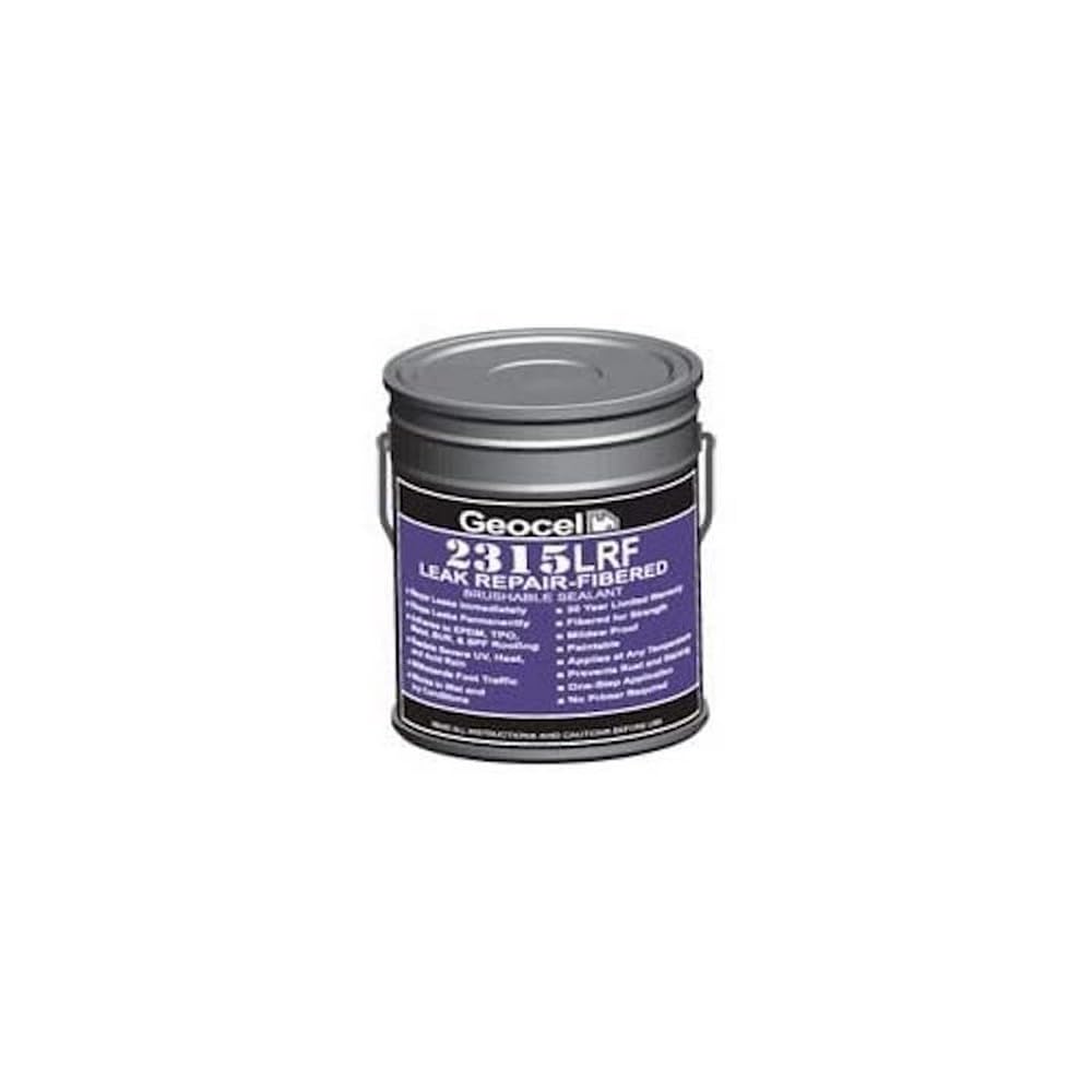 Geocel 2315LRF Leak Repair-Fibered Brushable Coating, 1 Quart - Image 1