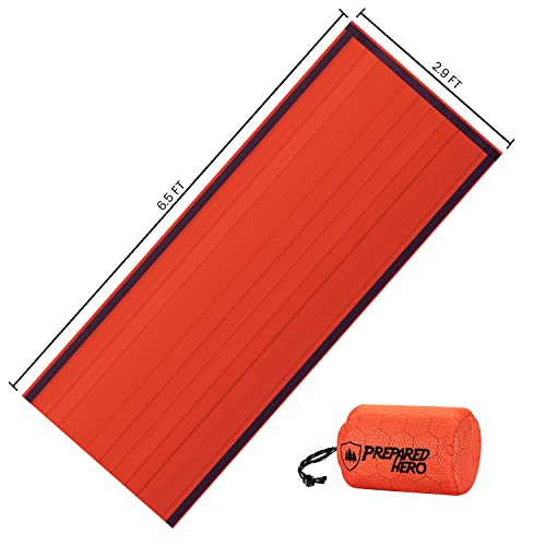 Prepared Hero Survival Bag, Emergency Bivy Sleeping Bag - Image 3