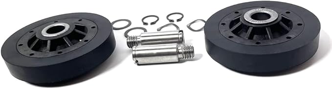 Universal Dryer Drum Roller Kit Replacement Replacement for Speed Queen RB170002, 510708 & Alliance Models - High-Durability Nylon Rollers, Corrosion-Resistant Steel Bearings, 3-Year Warranty